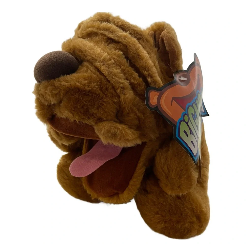 Big Mouth Barks Sings Shar Pei Dog Puppet Beverly Hills Teddy Bear London Bridge